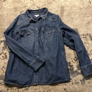 Merona Denim Button Down